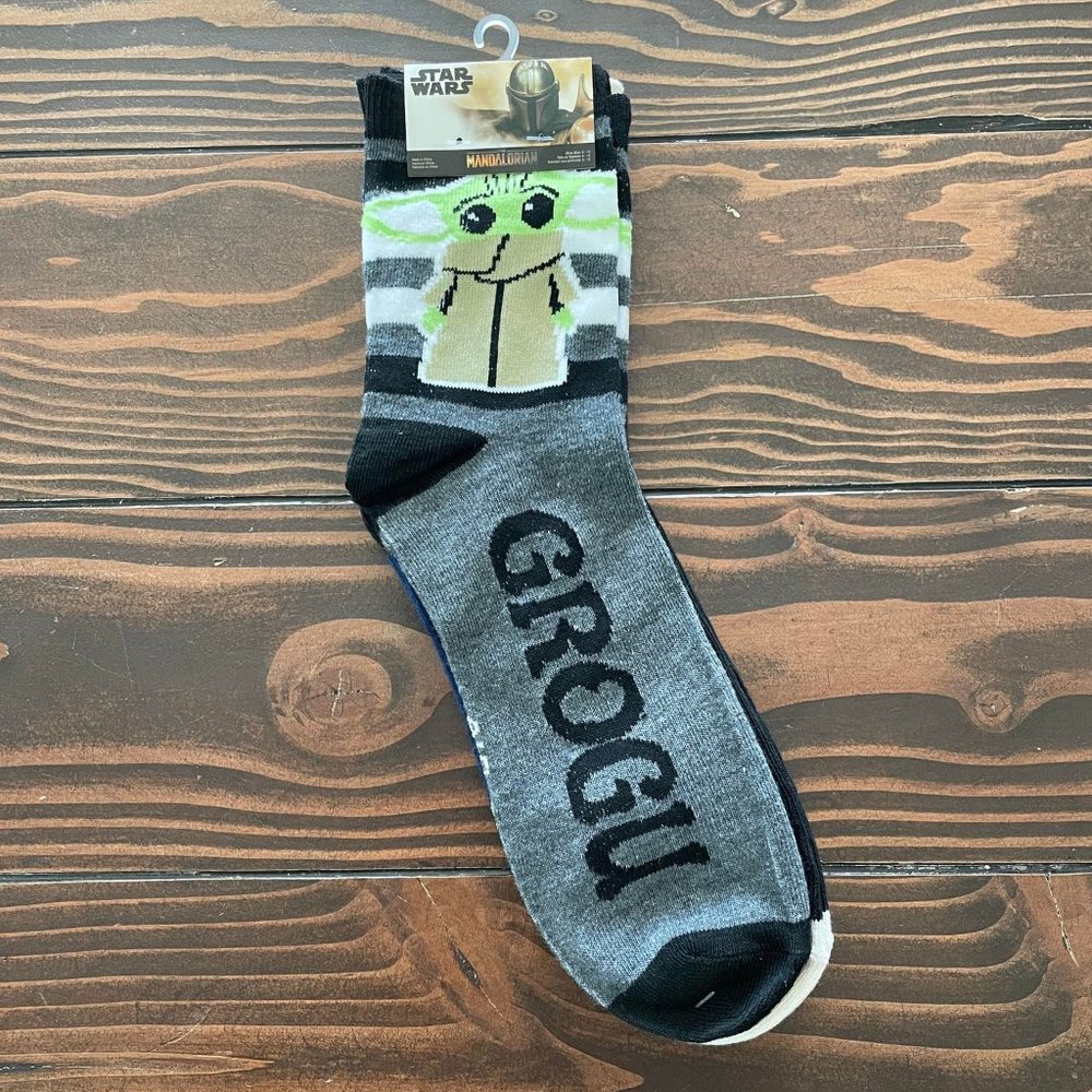 5/$20 NEW 3Pk Men's The Mandalorian Socks